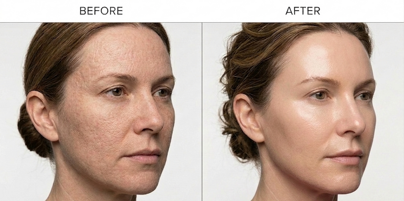 Selina R. before and after results