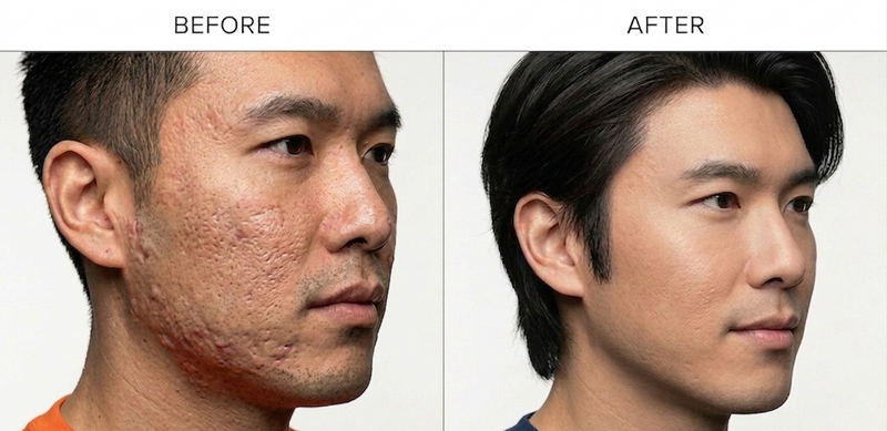 Mike N. before and after results