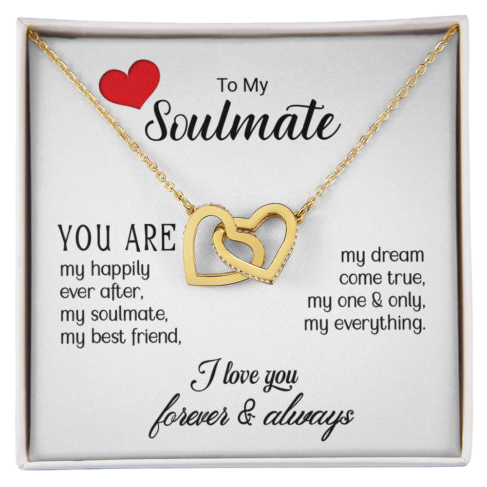 Interlocking Hearts - Soulmate