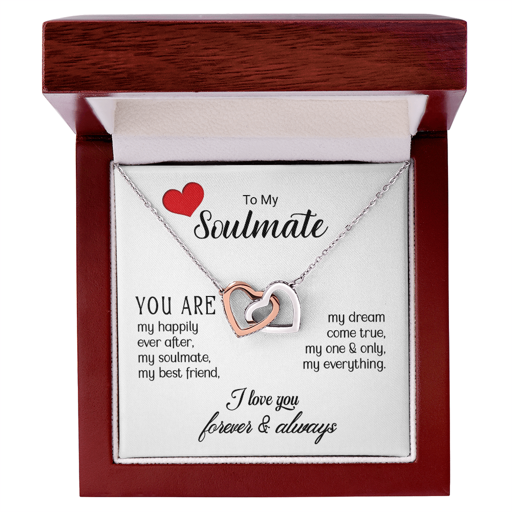 Interlocking Hearts - Soulmate